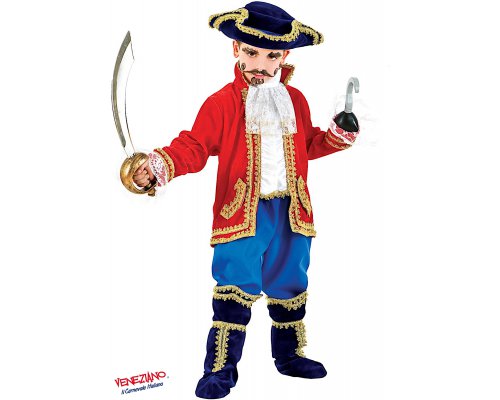 Costume di carnevale CAPITANO
